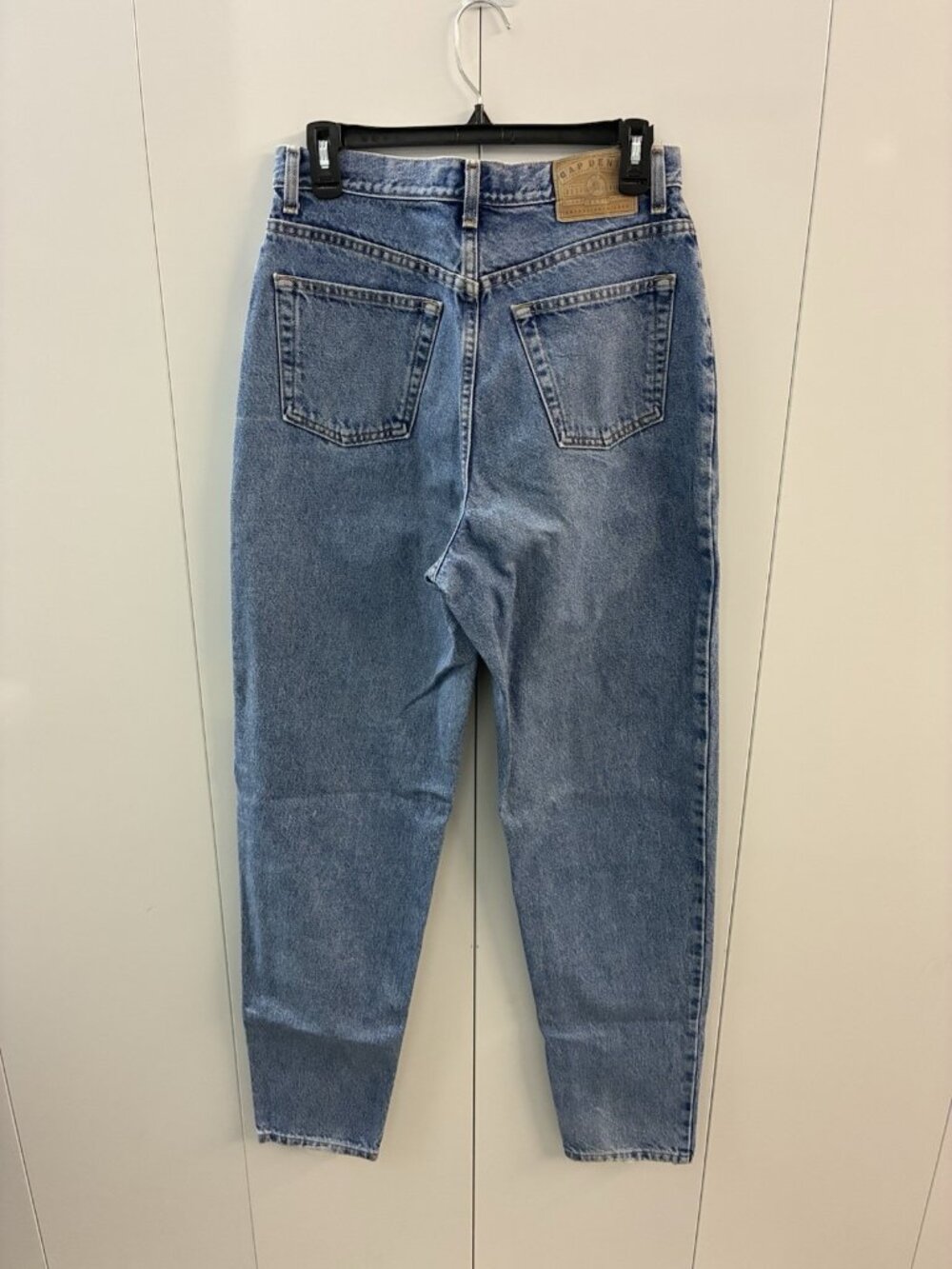 Vintage Gap Reverse Fit Jeans Women 28 Blue High‎ Waisted Mom 90s Taper Ankle